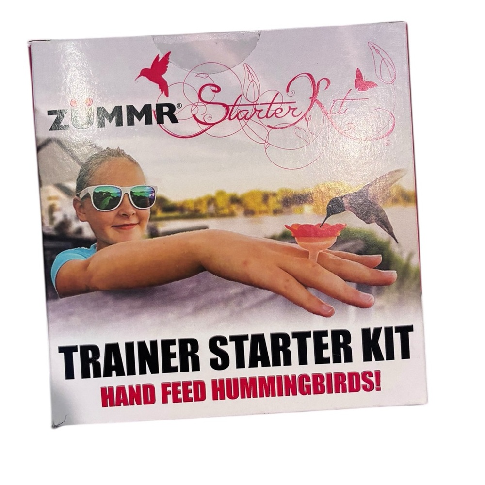 ZUMMR Hummingbird Ring Bird Feeder Starter Kit